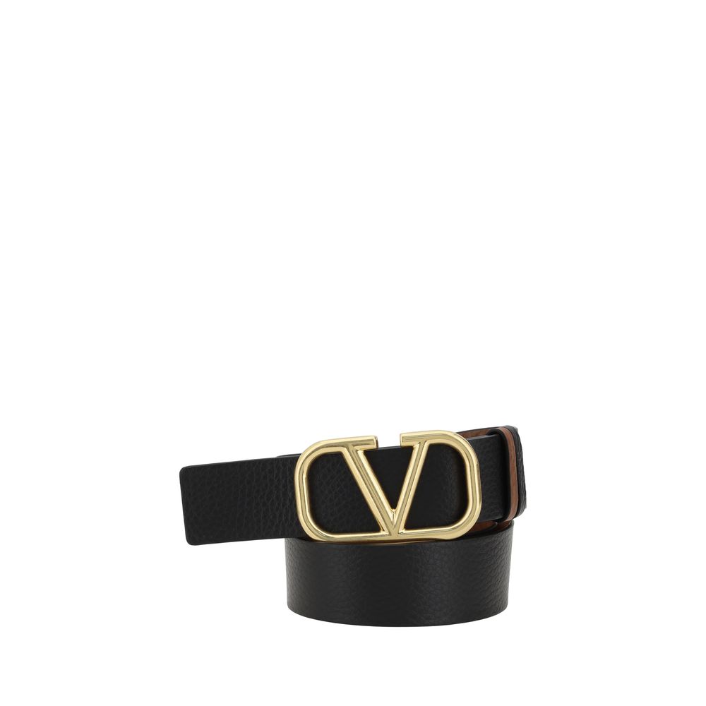 Valentino Garavani VLogo Belt - Elegant Leather Accessory
