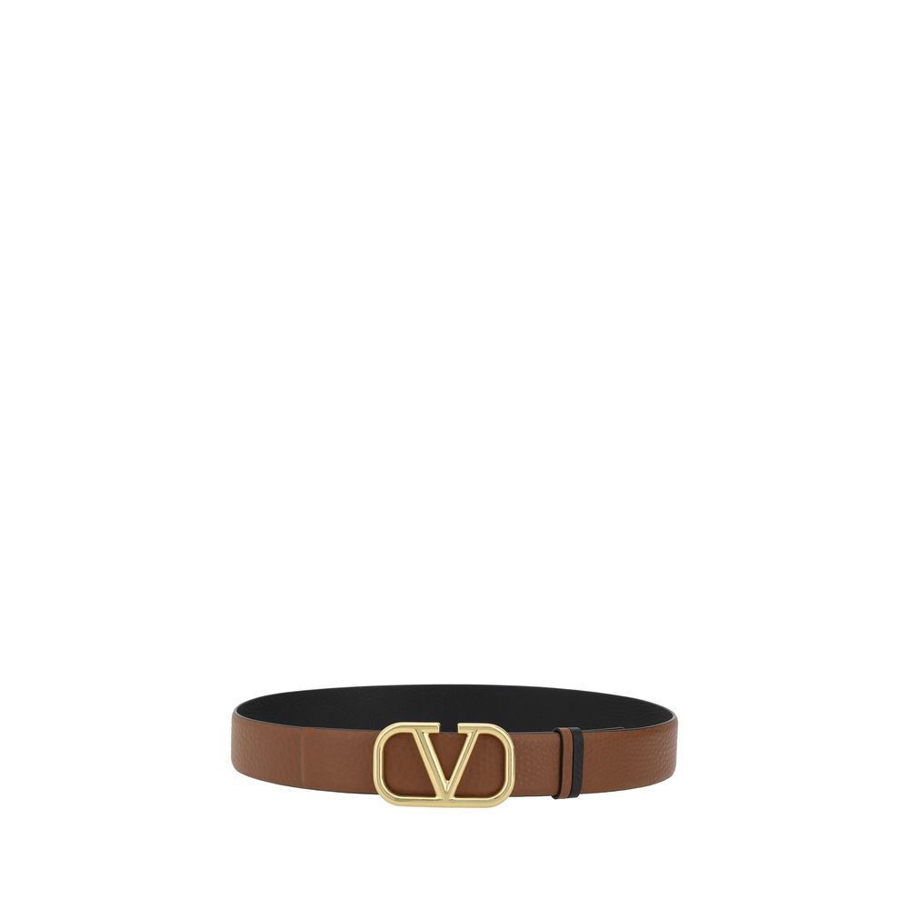 Valentino Garavani VLogo Belt - Elegant Leather Accessory