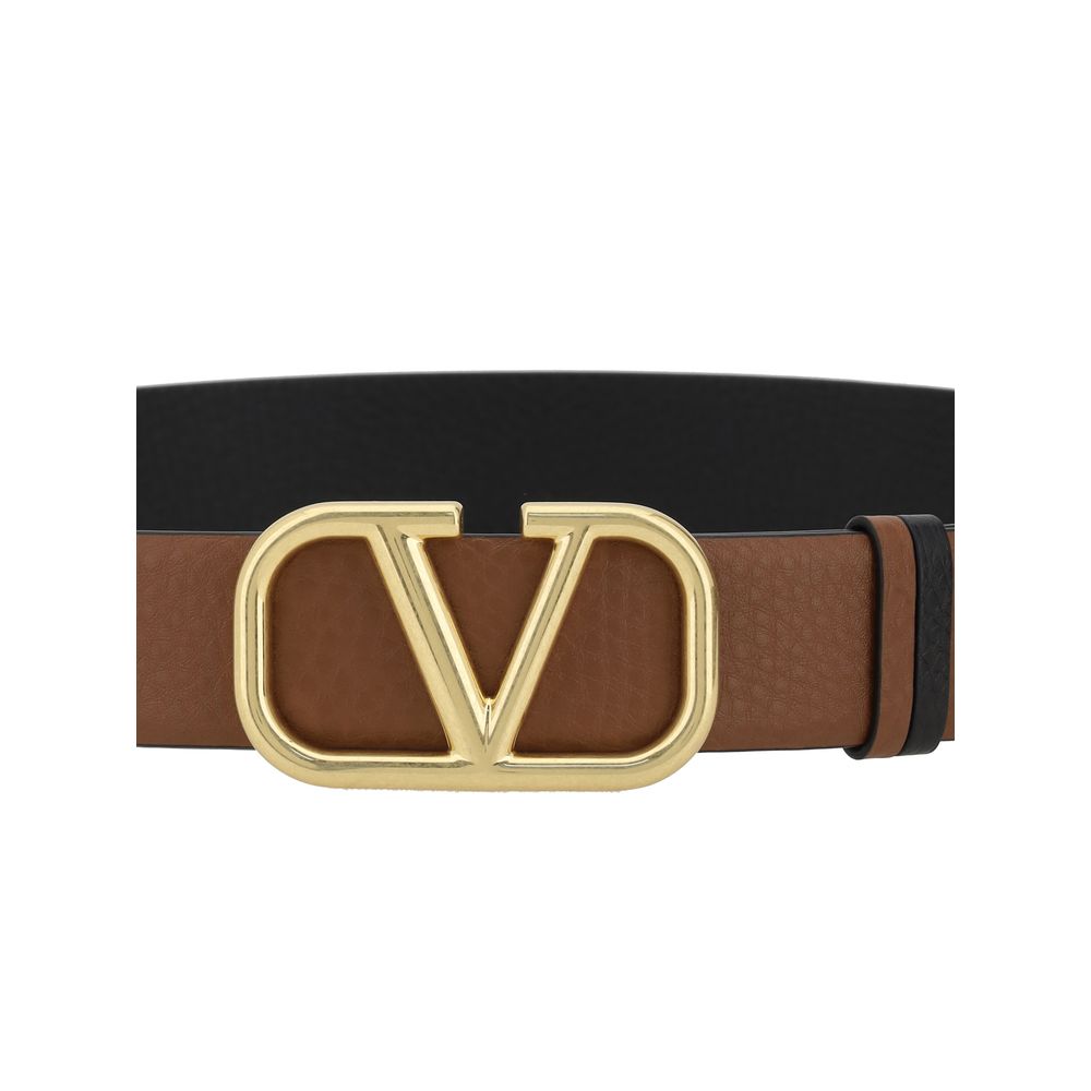 Valentino Garavani VLogo Belt - Elegant Leather Accessory