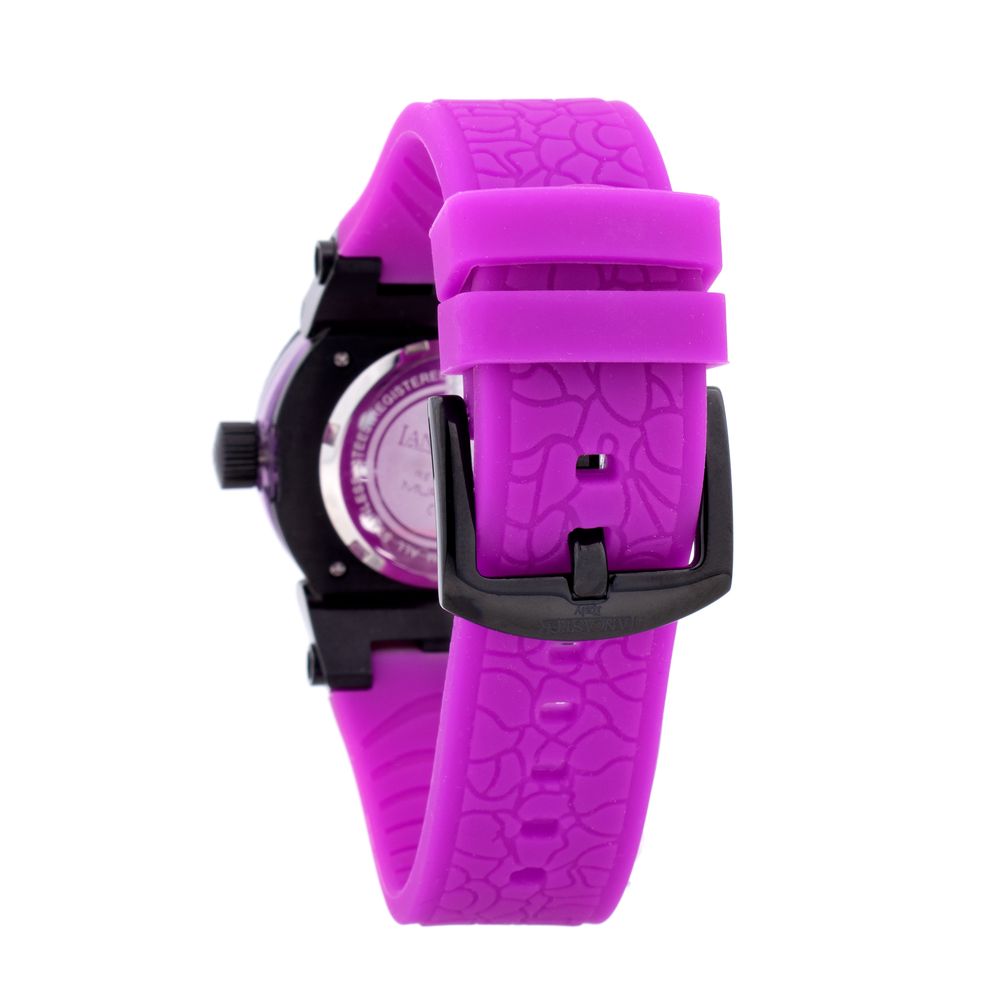 Lancaster Women's Purple Silicone Watch