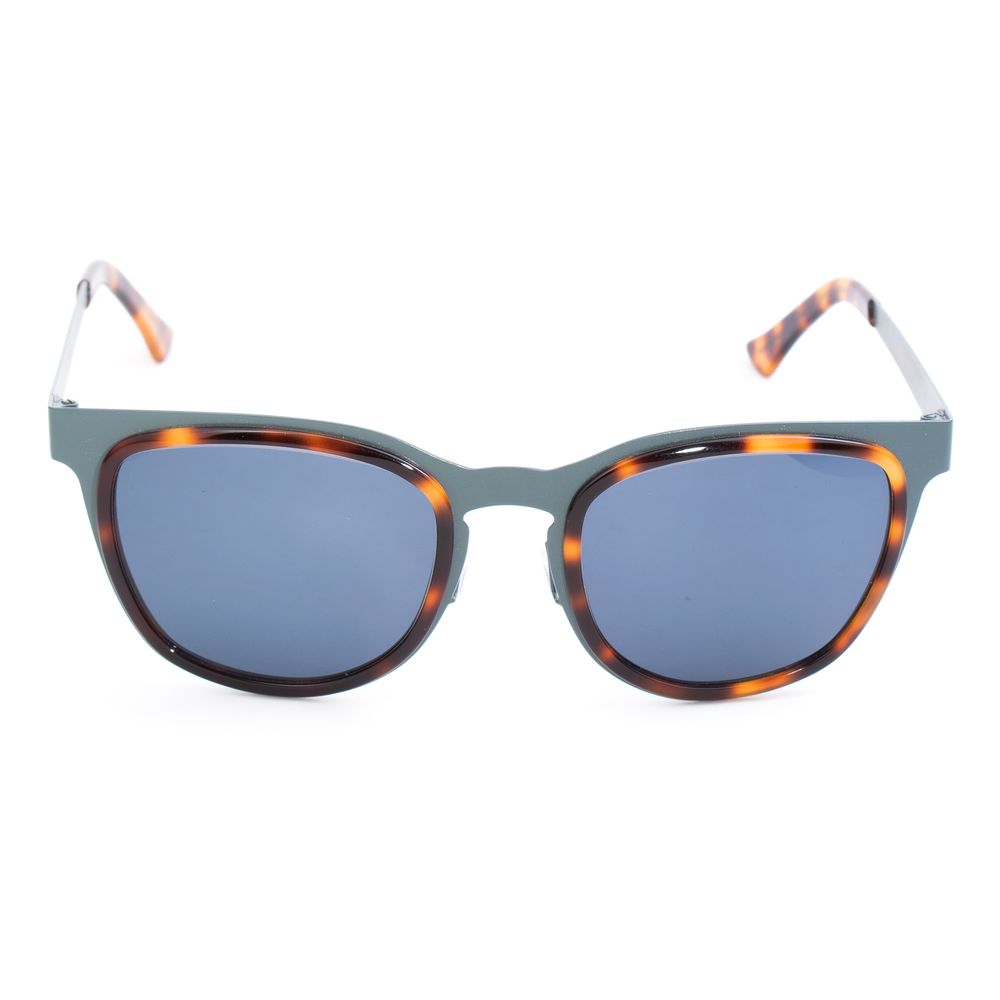 LGR Blue Stainless Steel Sunglasses – Chic Blue Metal Frame