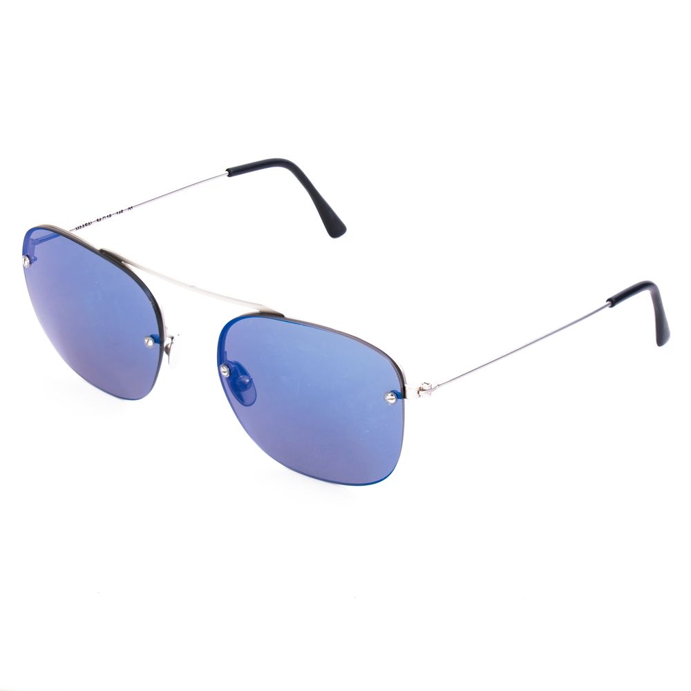 LGR Unisex Sunglasses – Silver Stainless Steel Frame with Zeiss Lenses, 54mm