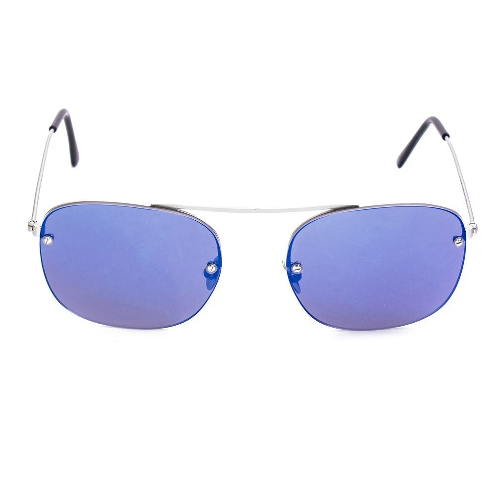 LGR Unisex Sunglasses – Silver Stainless Steel Frame with Zeiss Lenses, 54mm