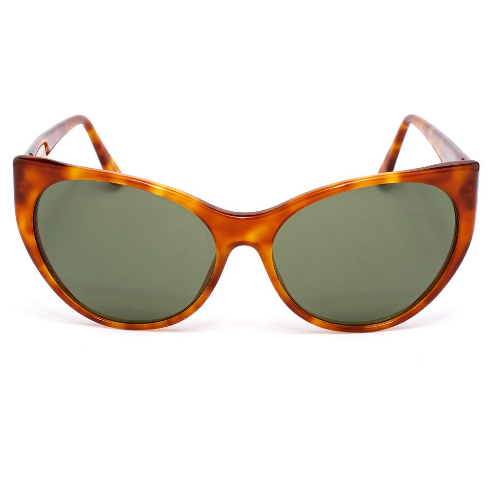 LGR Bicolor Acetate Sunglasses – Havana Frame with Green Lenses, 55mm