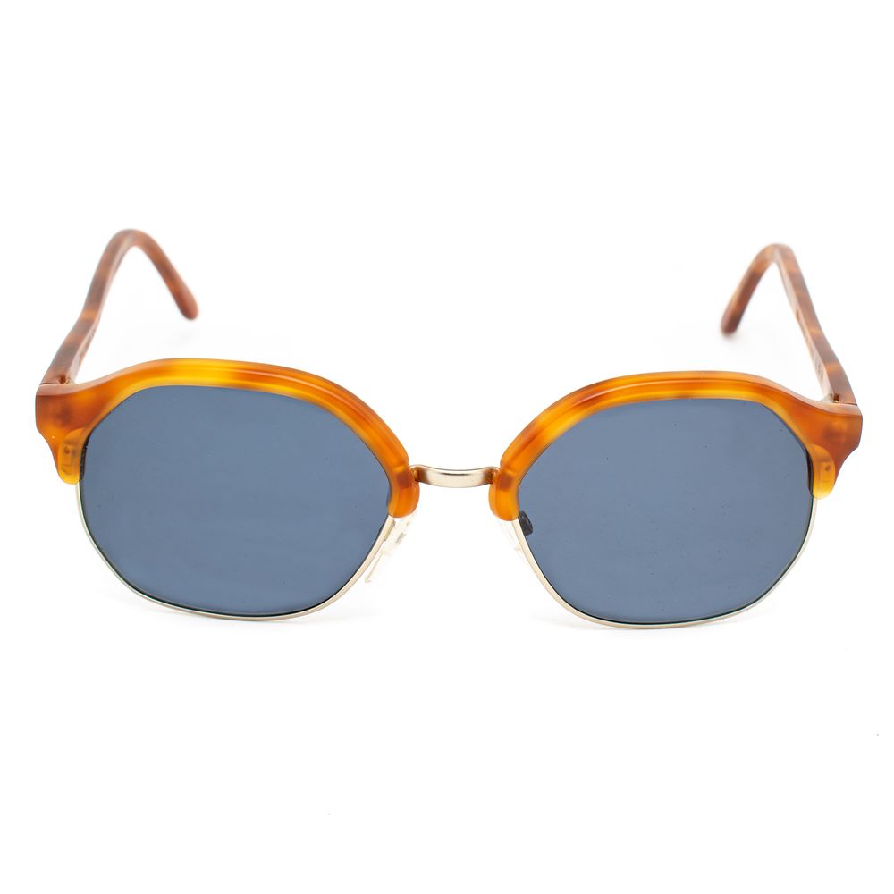 LGR Bicolor Acetate Sunglasses – Havana Frames with Blue Lenses, 50mm
