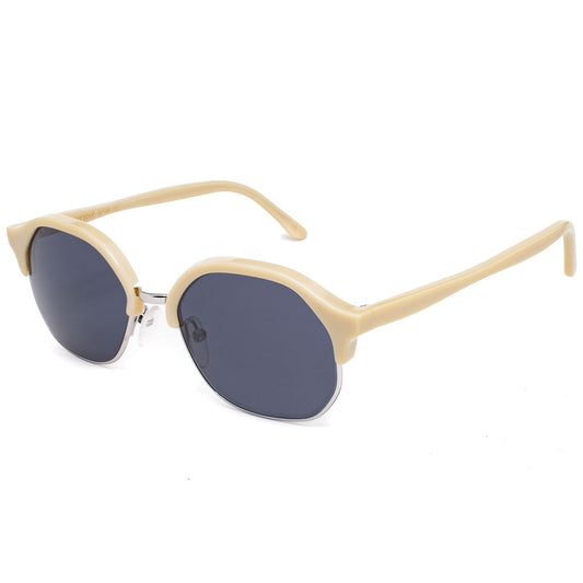 LGR White Acetate Sunglasses – Unisex Zanzibar Model, 50mm