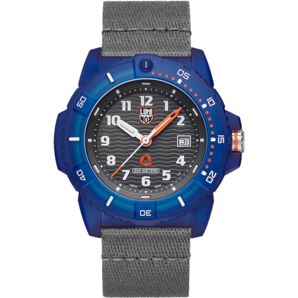 Luminox Gray Nylon Tactical Watch for Men
