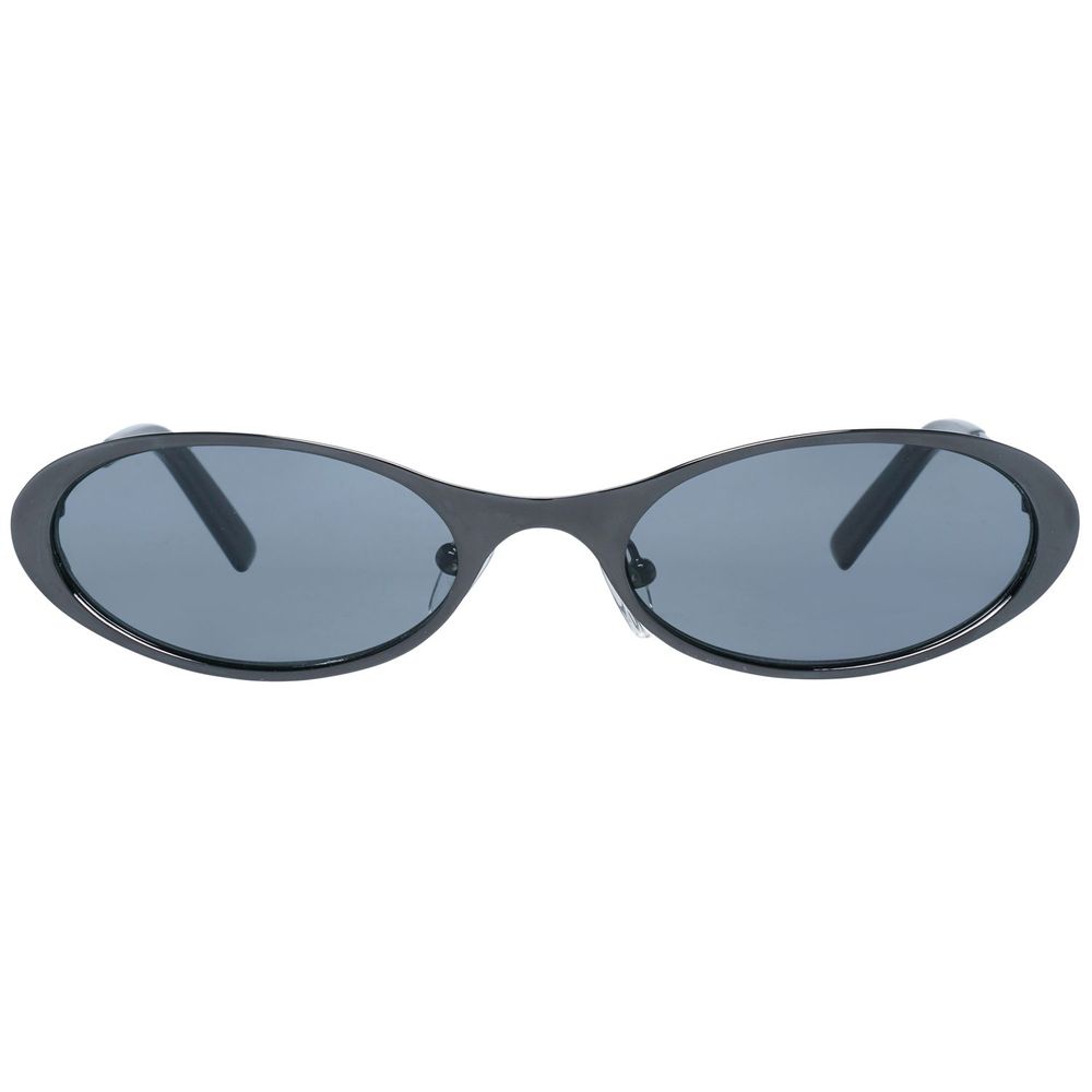 More & More Women's Sunglasses – Black Oval Frame, 52mm