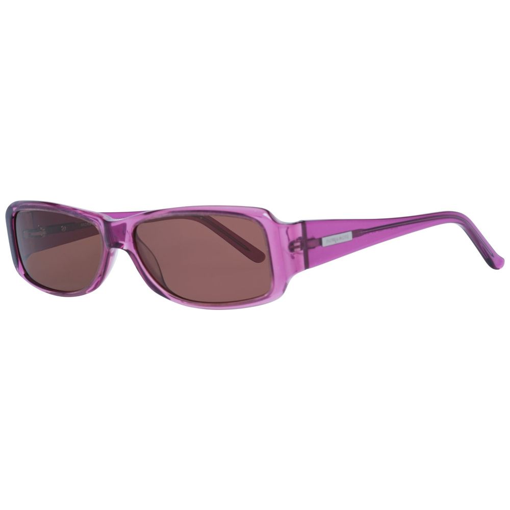 More & More Women’s Purple Rectangular Sunglasses, 56mm