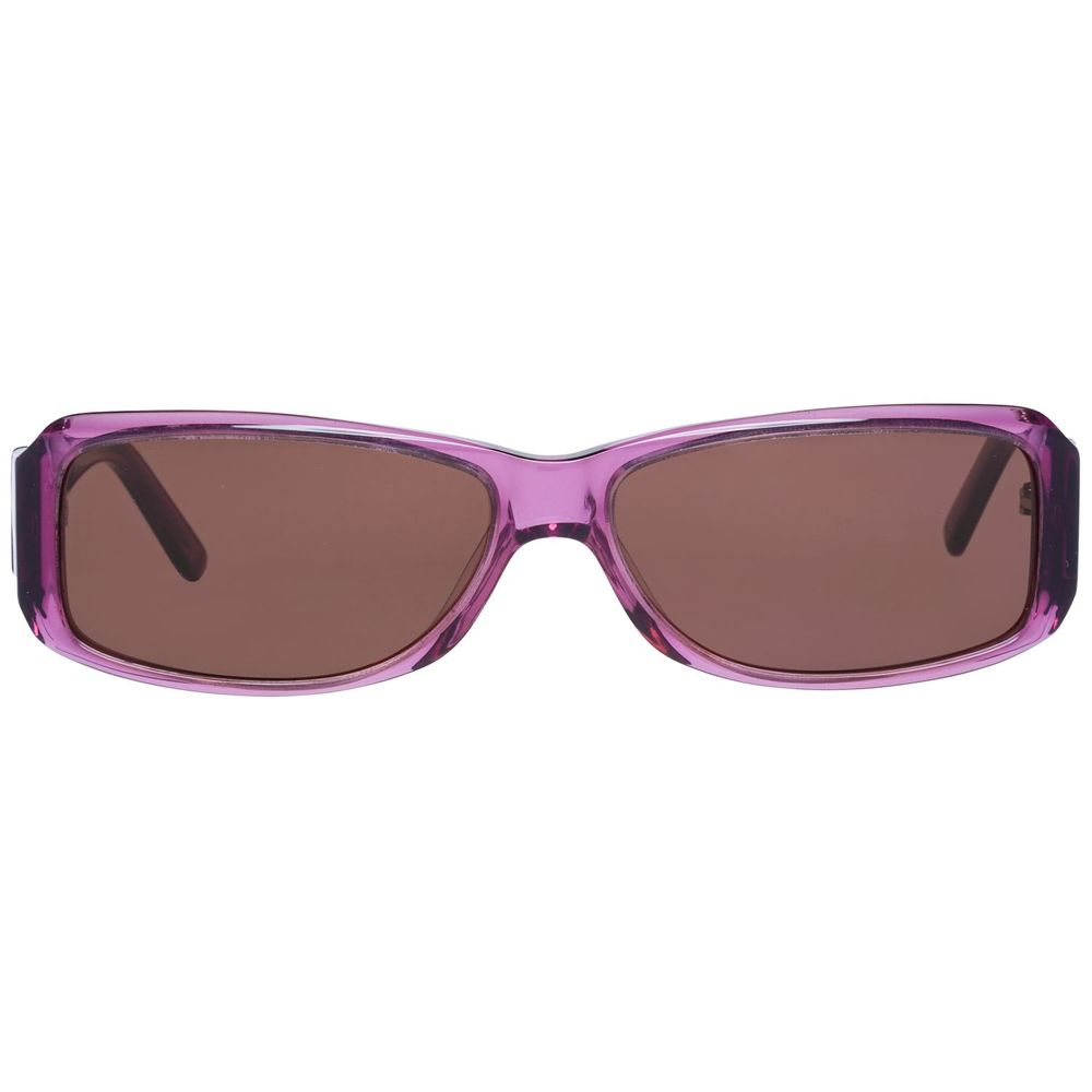 More & More Women’s Purple Rectangular Sunglasses, 56mm