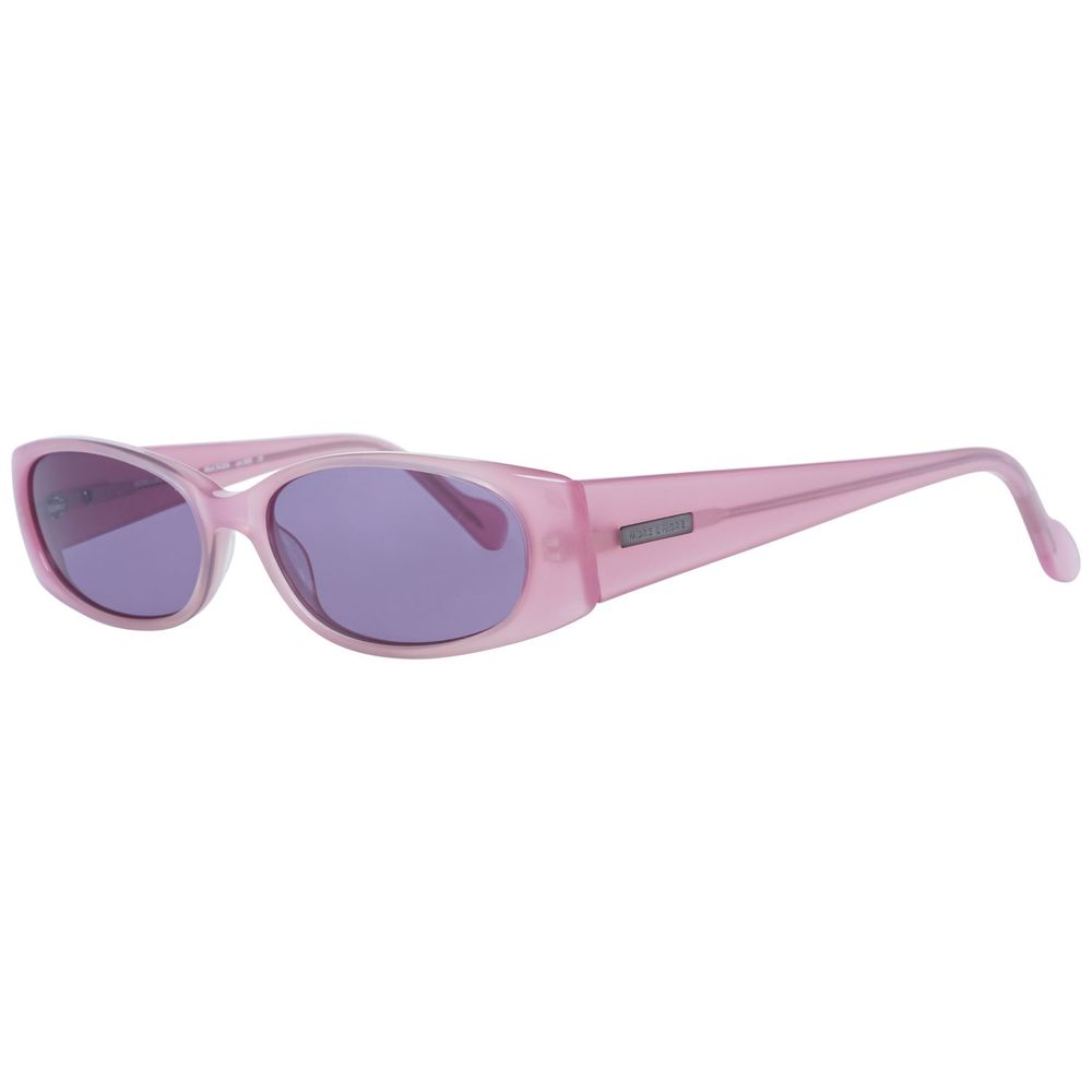 More & More Women's Purple Oval Sunglasses – 53mm with UV Protection