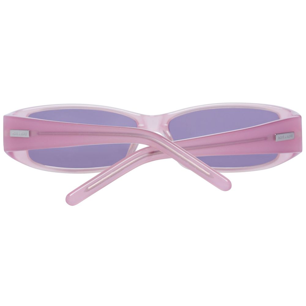 More & More Women’s Sunglasses – Purple Rectangular Frame, 54mm