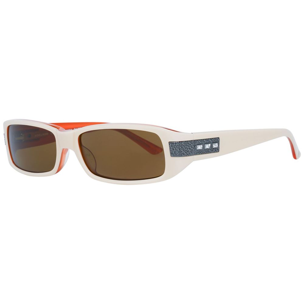 More & More Women’s Sunglasses – Brown Rectangular Frame, 54mm
