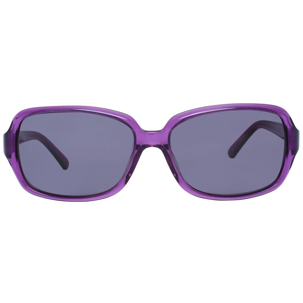 More & More Women's Purple Oval Sunglasses – Stylish UV Protection