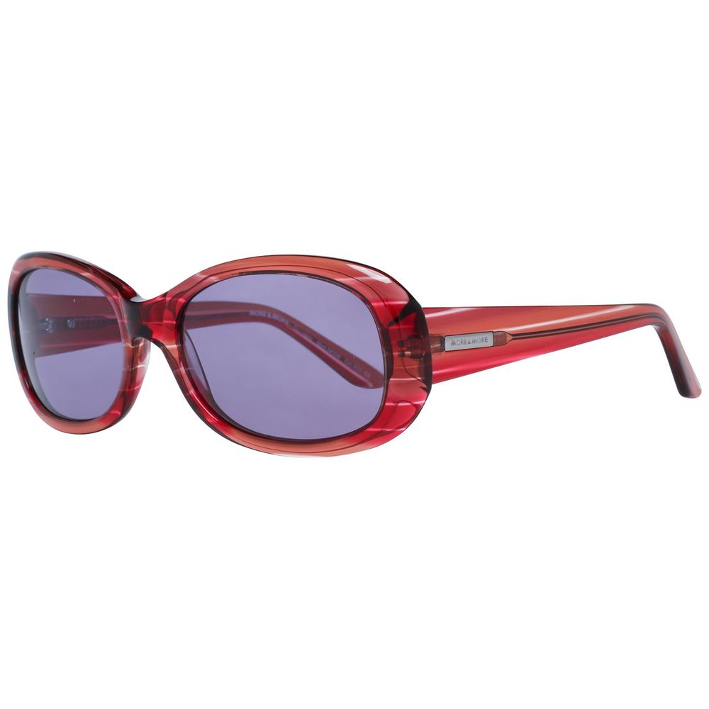 More & More Red Sunglasses – Stylish Oval Frames for Women