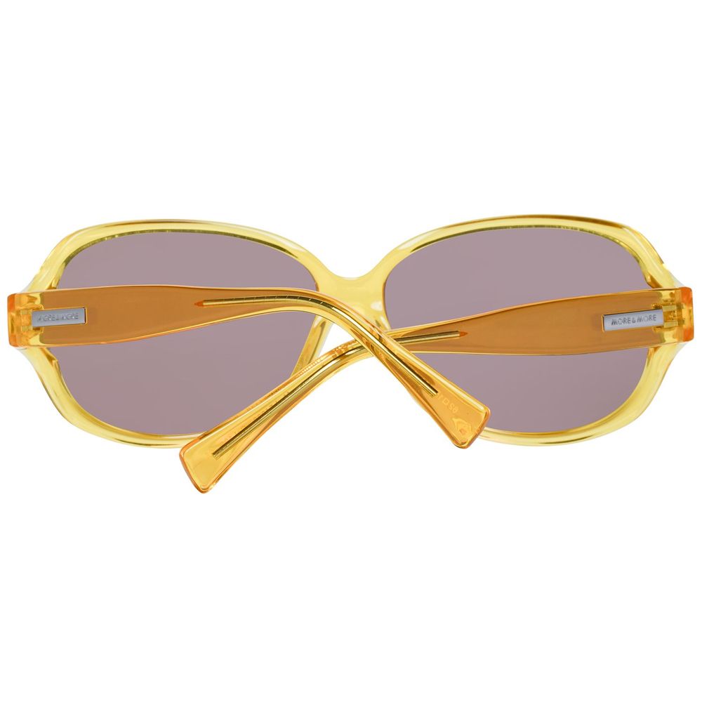 More & More Women’s Yellow Oval Sunglasses – Stylish UV Protection