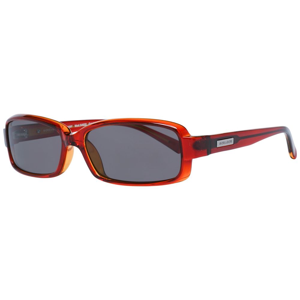 More & More Women's Brown Rectangular Sunglasses – 51mm