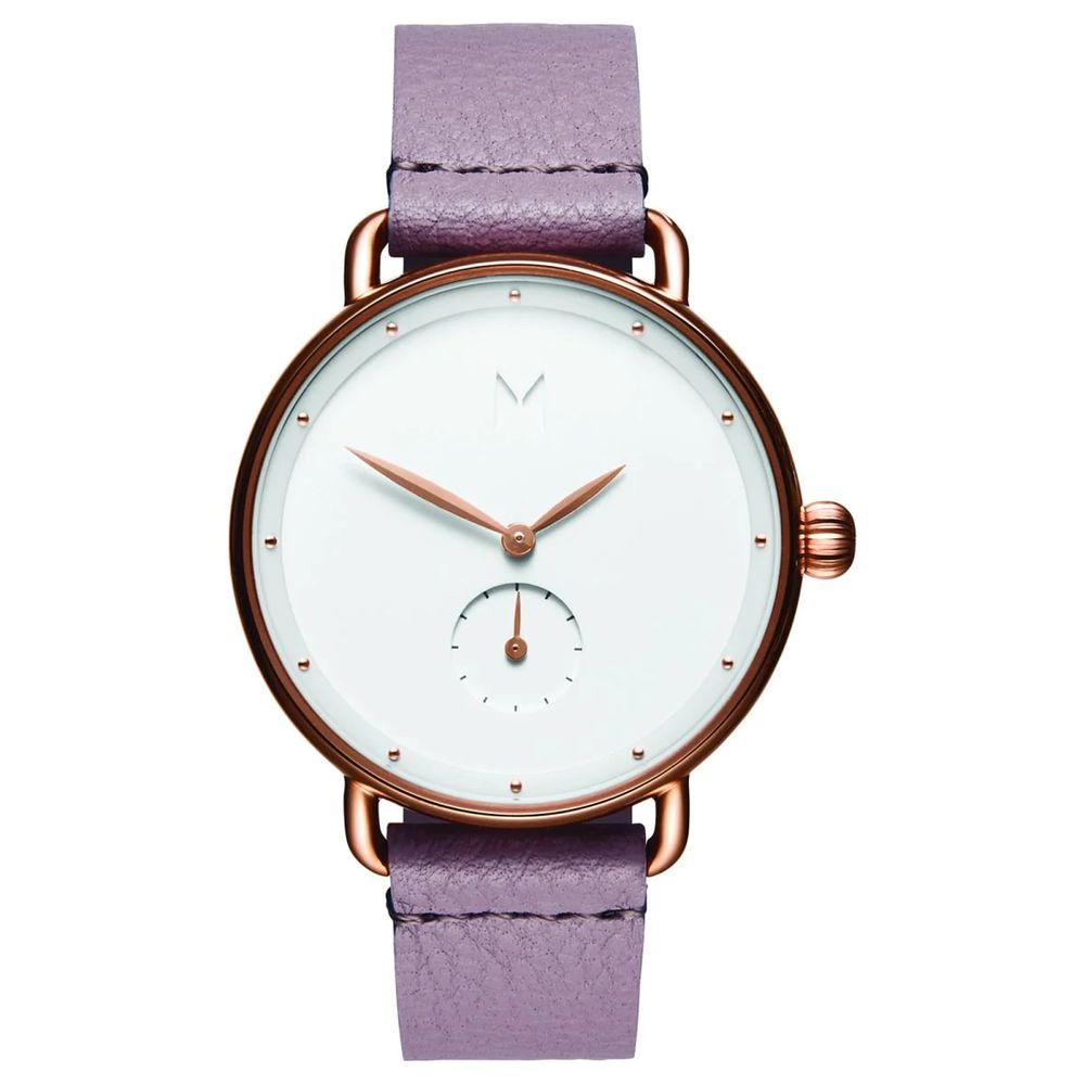 MVMT Purple Leather Watch for Women - Elegant and Stylish Timepiece