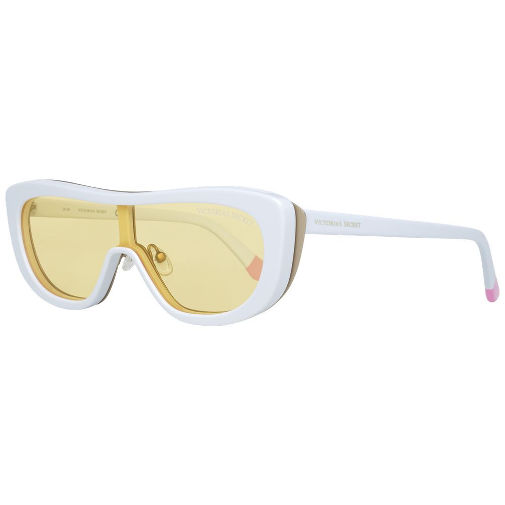 Victoria's Secret Women's White Plastic Sunglasses – Chic Style with UV Protection