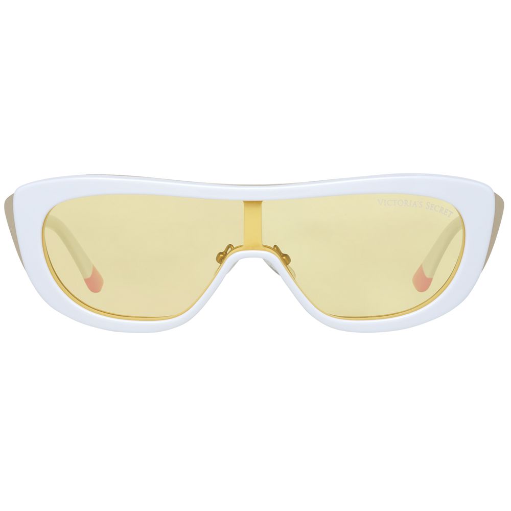 Victoria's Secret Women's White Plastic Sunglasses – Chic Style with UV Protection