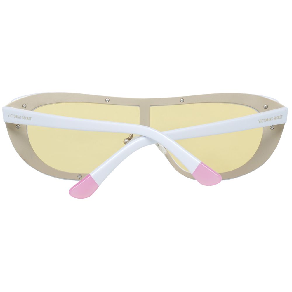 Victoria's Secret Women's White Plastic Sunglasses – Chic Style with UV Protection