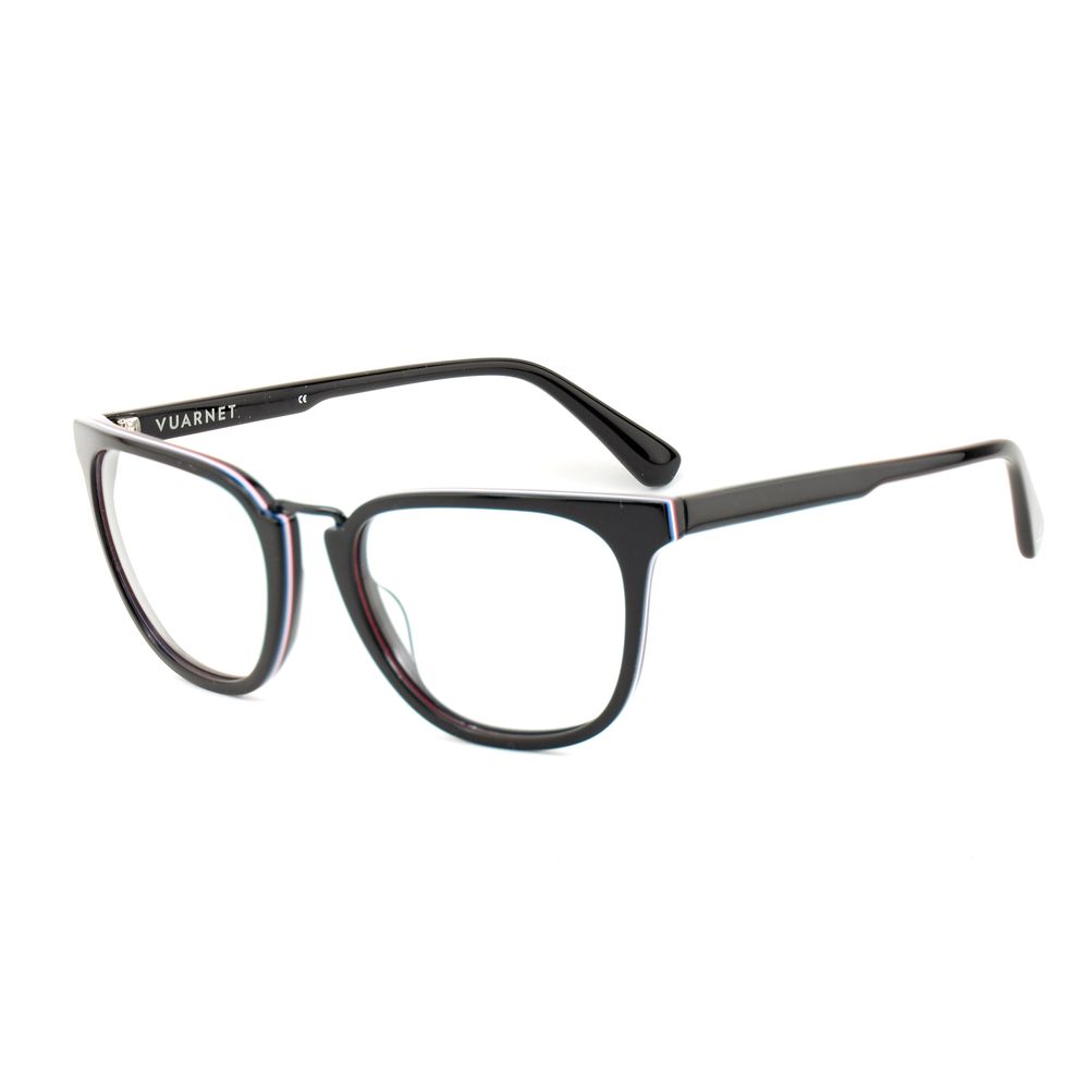 Vuarnet Black Acetate Optical Glasses