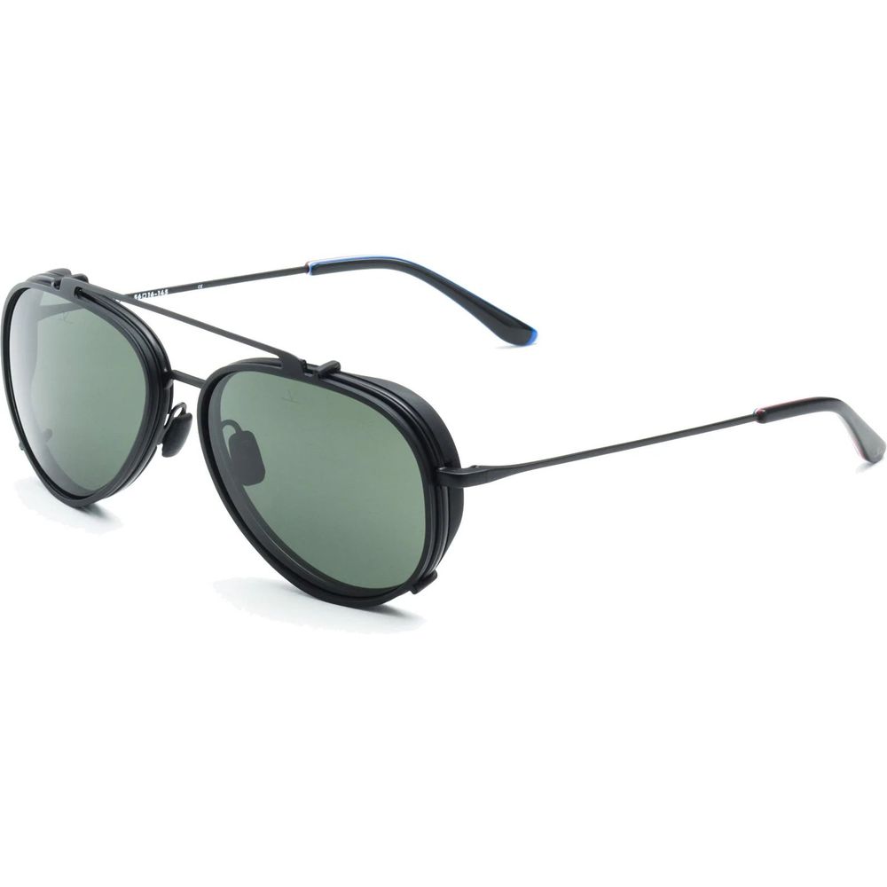 Vuarnet Black Stainless Steel Optical Glasses