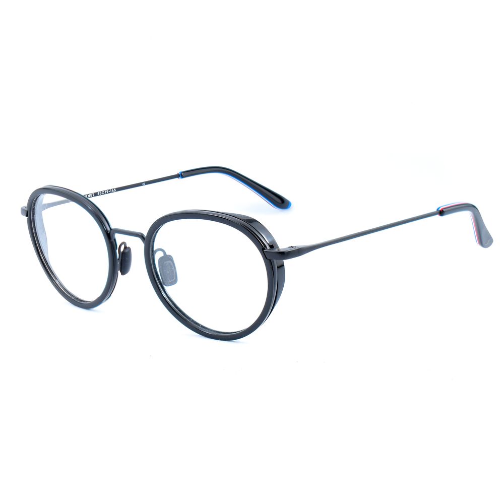Vuarnet Black Stainless Steel 2 in 1 Glasses & Sunglasses
