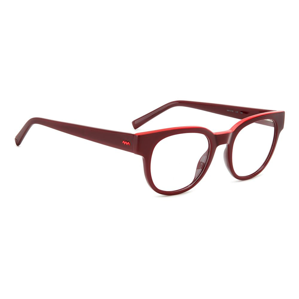 M Missoni Red Resin Demo Lens Glasses