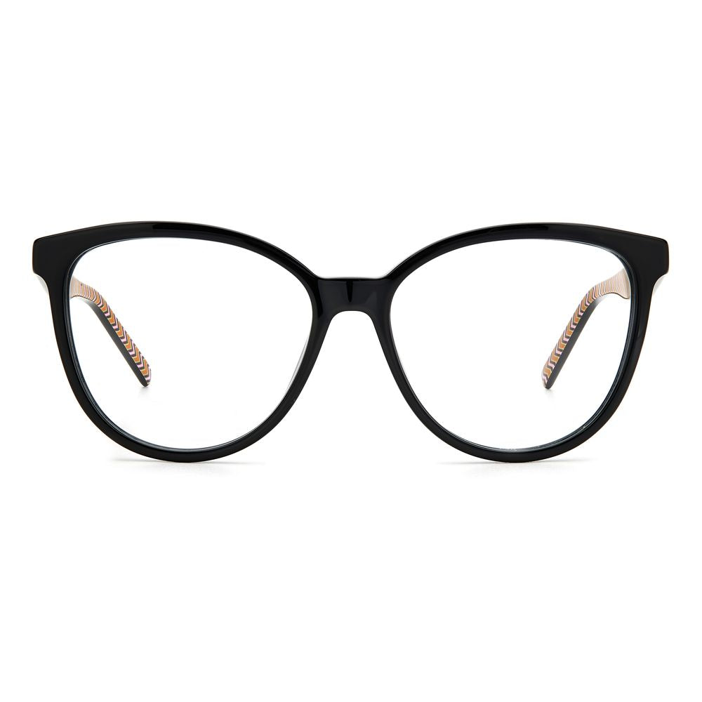 M Missoni Black Acetate Frames - Designer Optical Fashion Eyewear