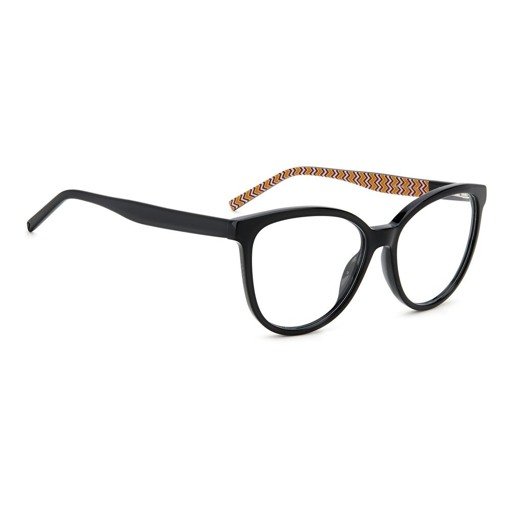 M Missoni Black Acetate Frames - Designer Optical Fashion Eyewear