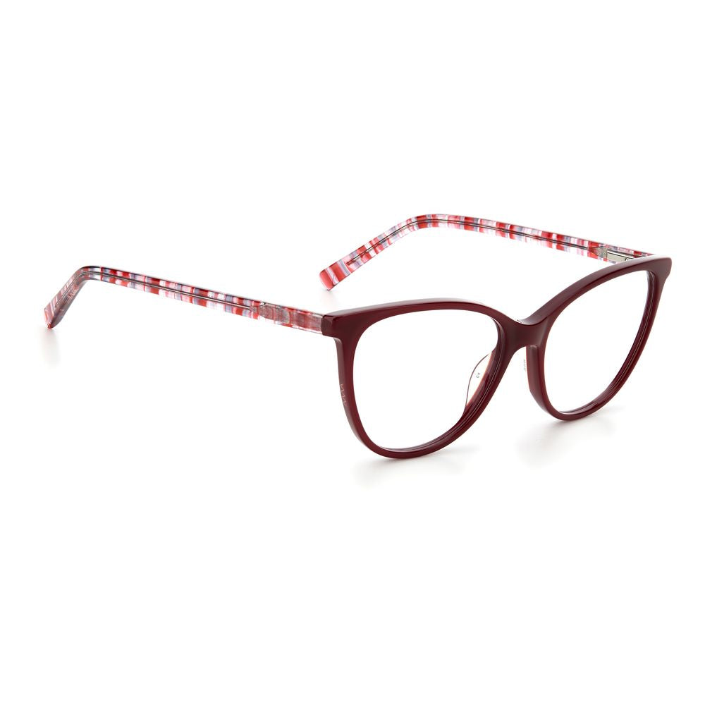 M Missoni Red Acetate Frames - Designer Optical Eyewear