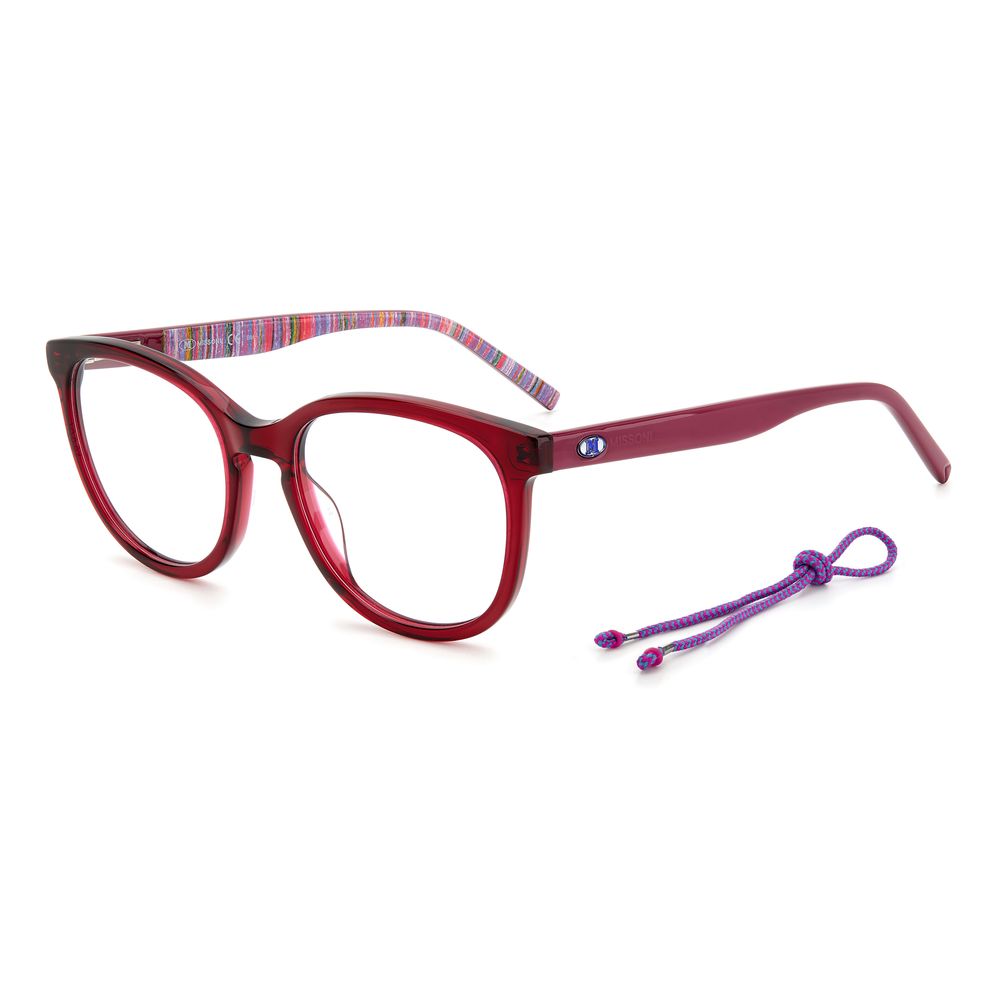 M Missoni Red Acetate Frames - Designer Optical Frames