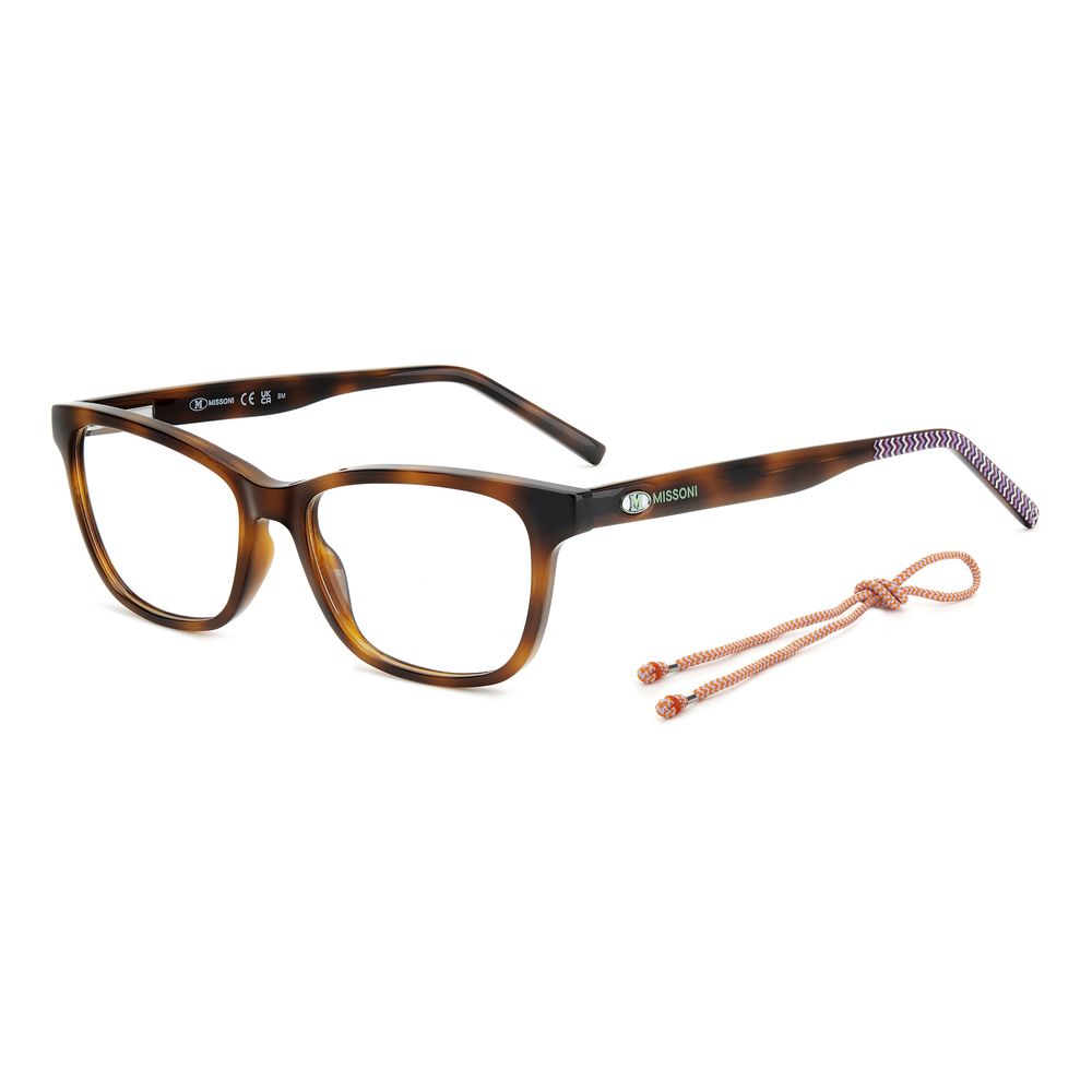 M Missoni Brown Acetate Frames for Women
