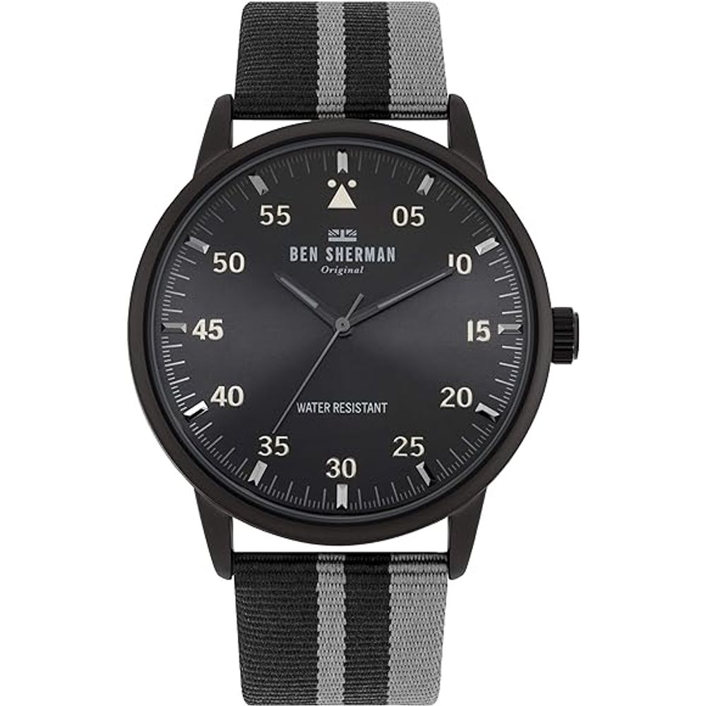 Ben Sherman Gray Fabric Watch for Men