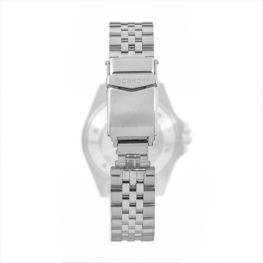 Bobroff Silver Stainless Steel Watch Strap for Tabarca Diving Watch