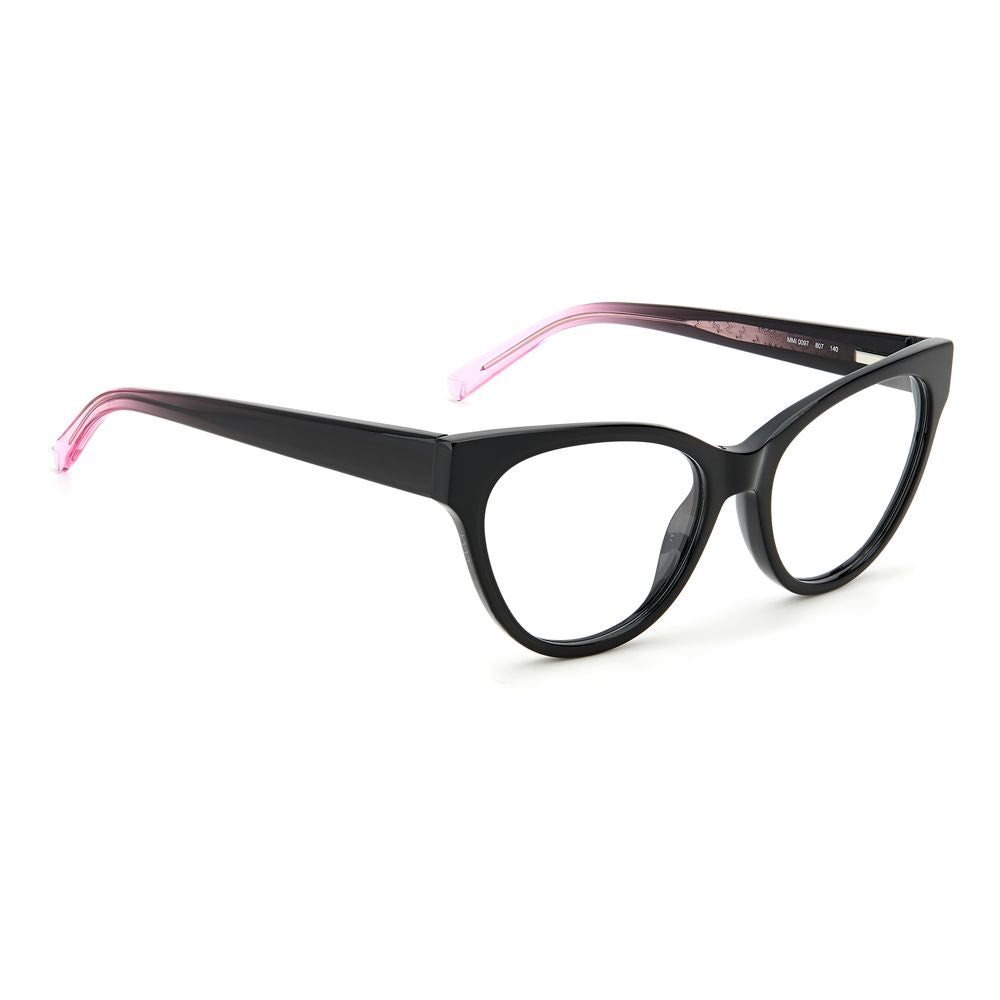 M Missoni Black Acetate Frames - Stylish Optical Fashion Eyewear