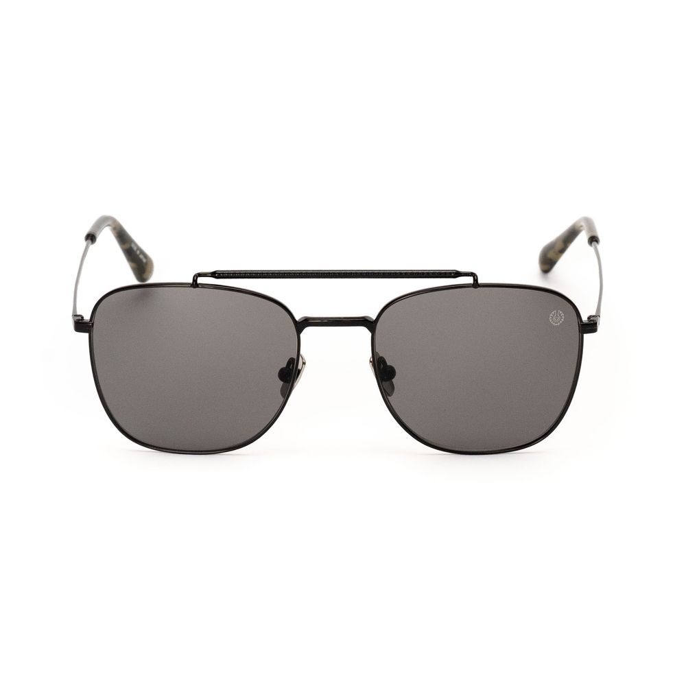 Belstaff Black Titanium Sunglasses – Unisex Stylish Frames with Japanese Lenses