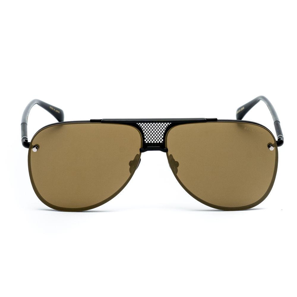 Belstaff Black Titanium Sunglasses – Designer Eyewear with Japanese Craftsmanship, 61mm