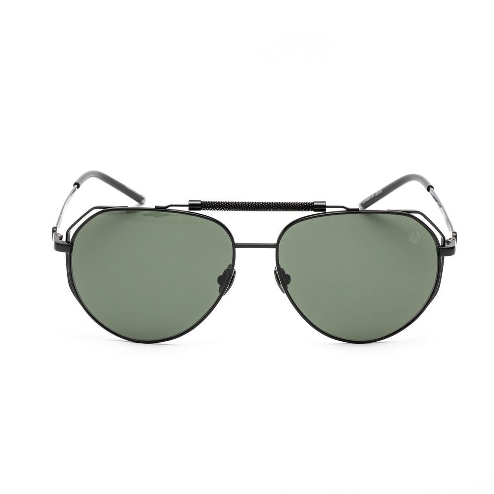 Belstaff Black Titanium Sunglasses – High-Grade Polarized Lenses