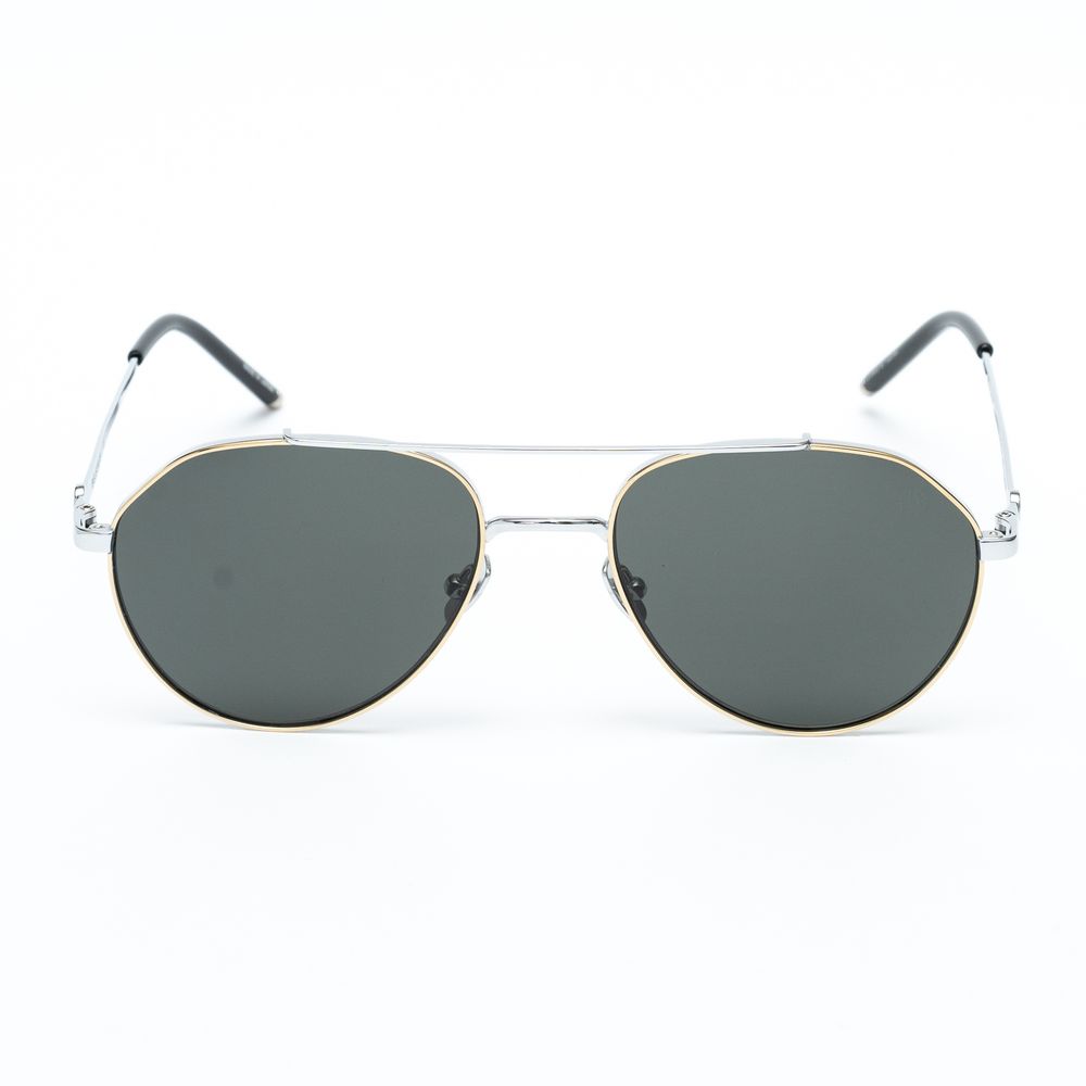 Belstaff Gray Titanium Sunglasses – Stylish Handcrafted Eyewear, 55mm