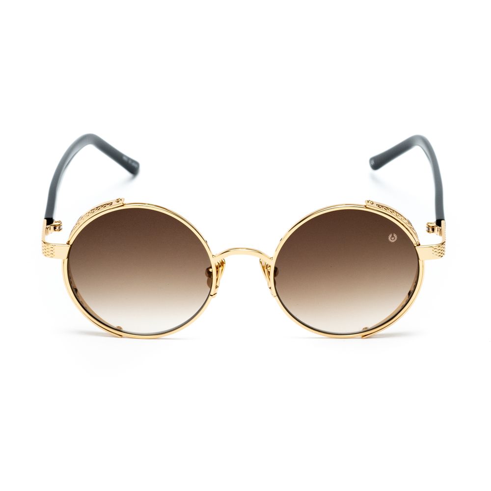 Belstaff Women's Gold Titanium Sunglasses – Chic Statement Eyewear