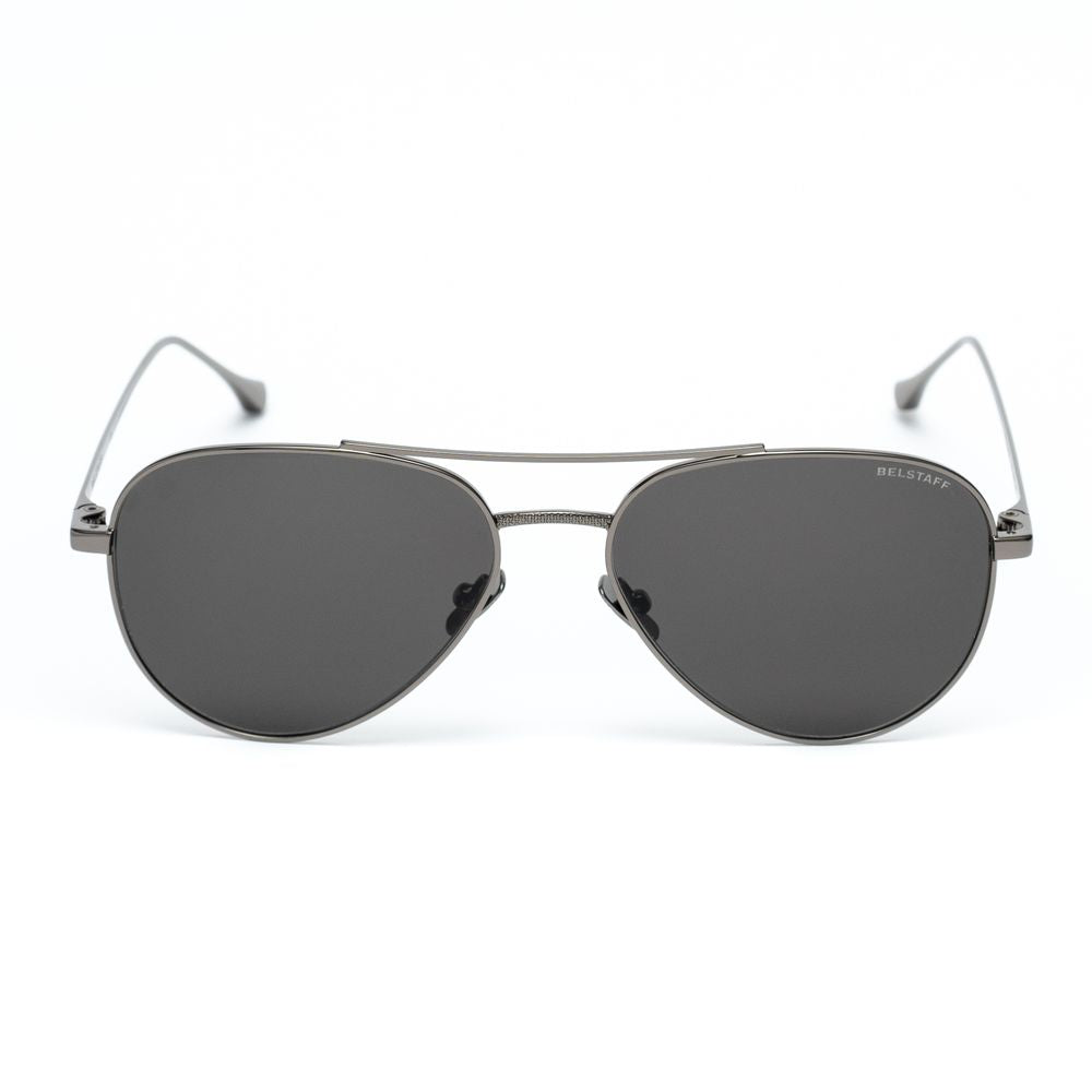 Belstaff Gray Stainless Steel Sunglasses – Stylish Unisex Frame with UV Protection