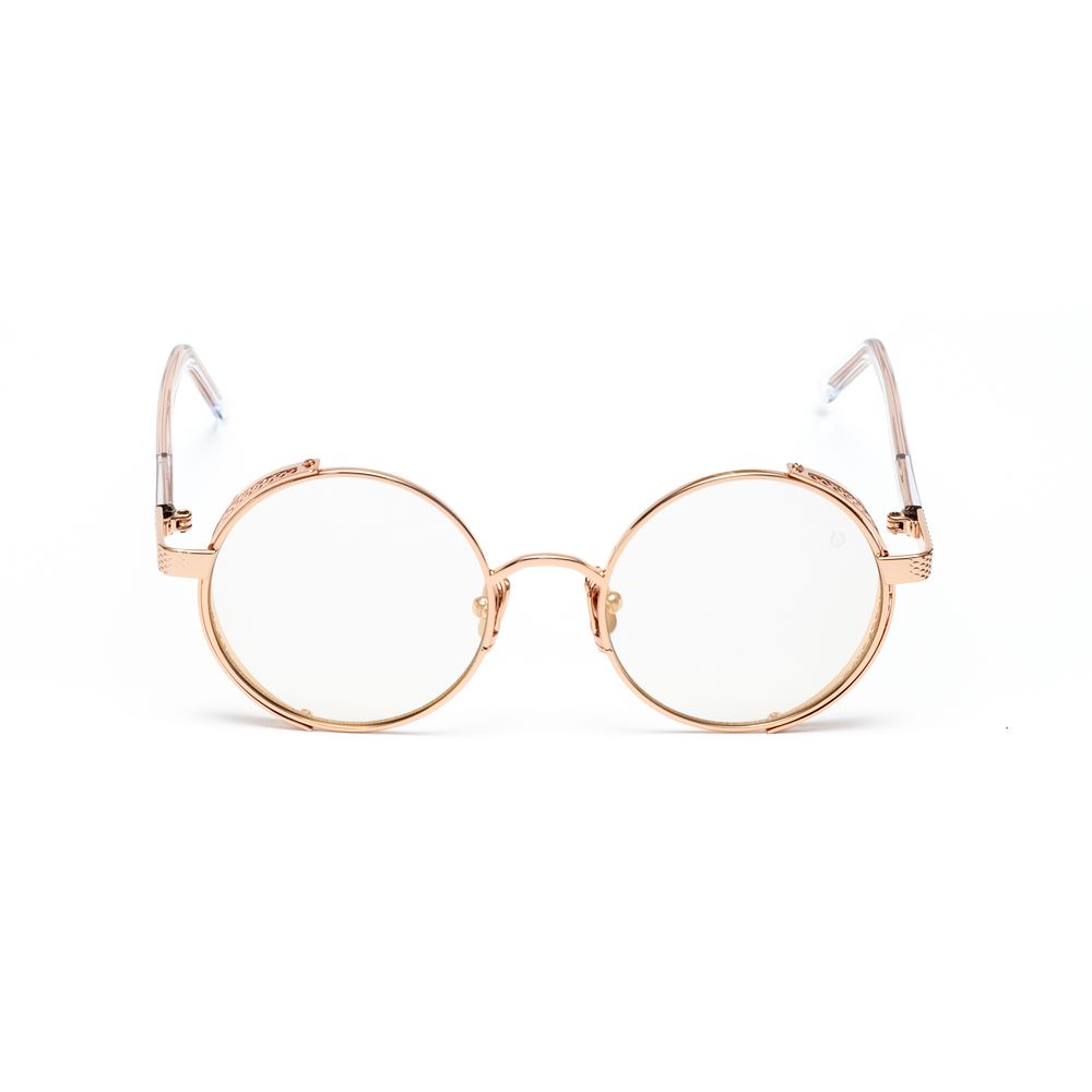 Belstaff Women's Gold Titanium Sunglasses – Luxury Frame with Handmade Quality