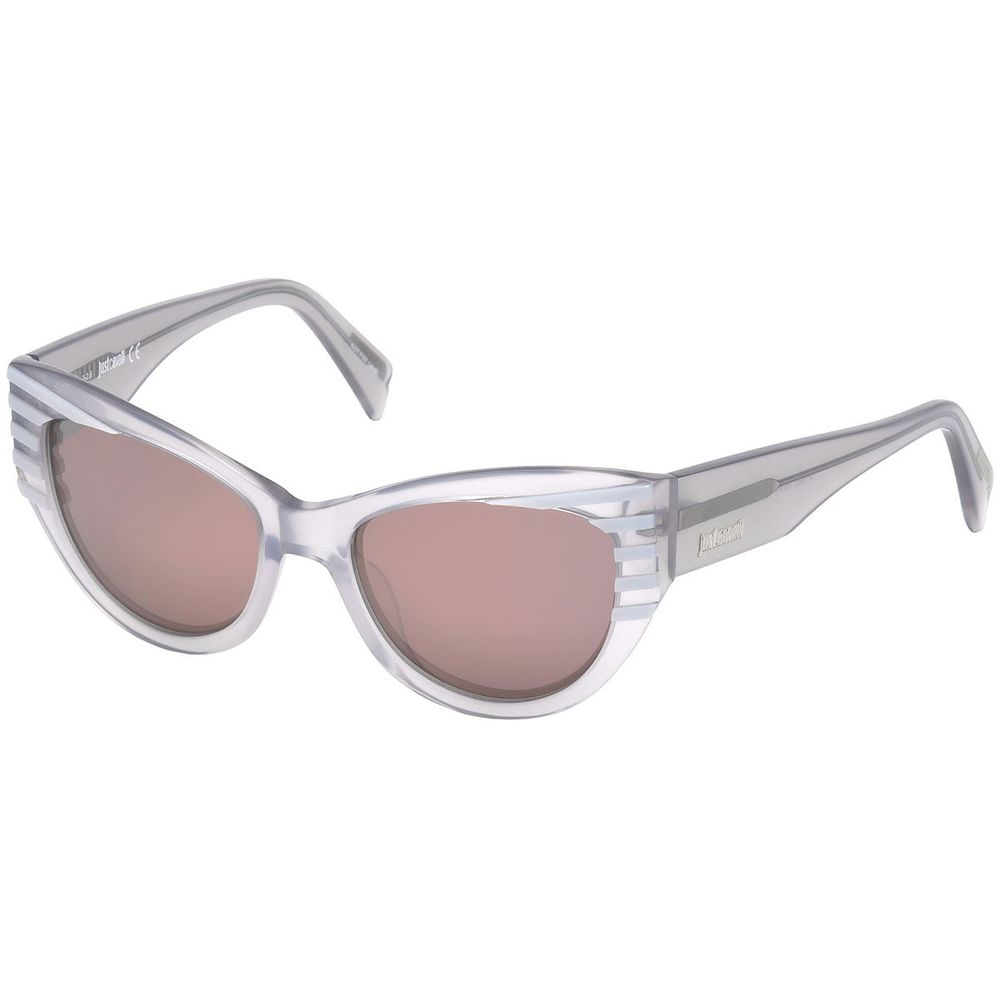 Just Cavalli Women's Sunglasses – Purple Gray Plastic Frame, 54mm