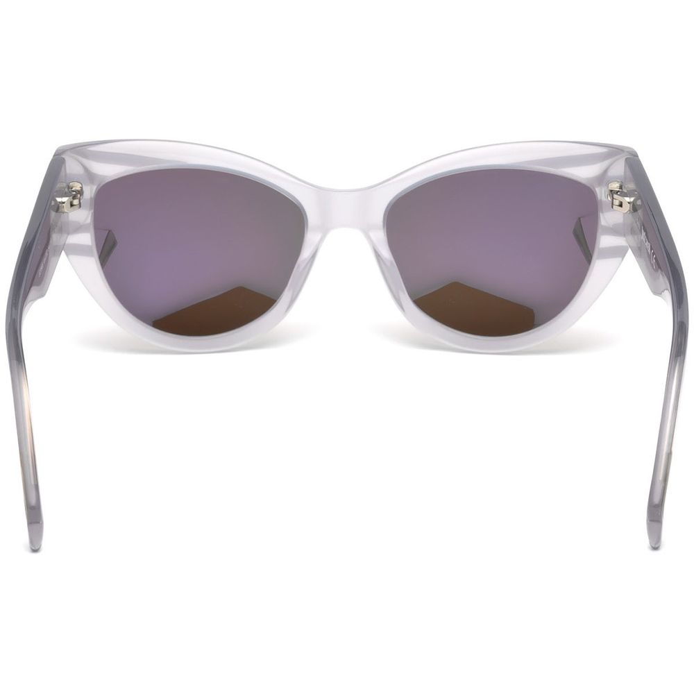 Just Cavalli Women's Sunglasses – Purple Gray Plastic Frame, 54mm