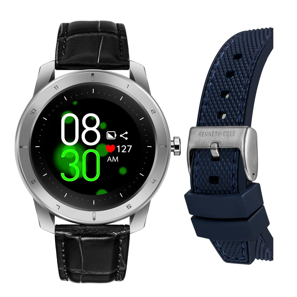 Kenneth Kole Blue Silicone Watch for Men