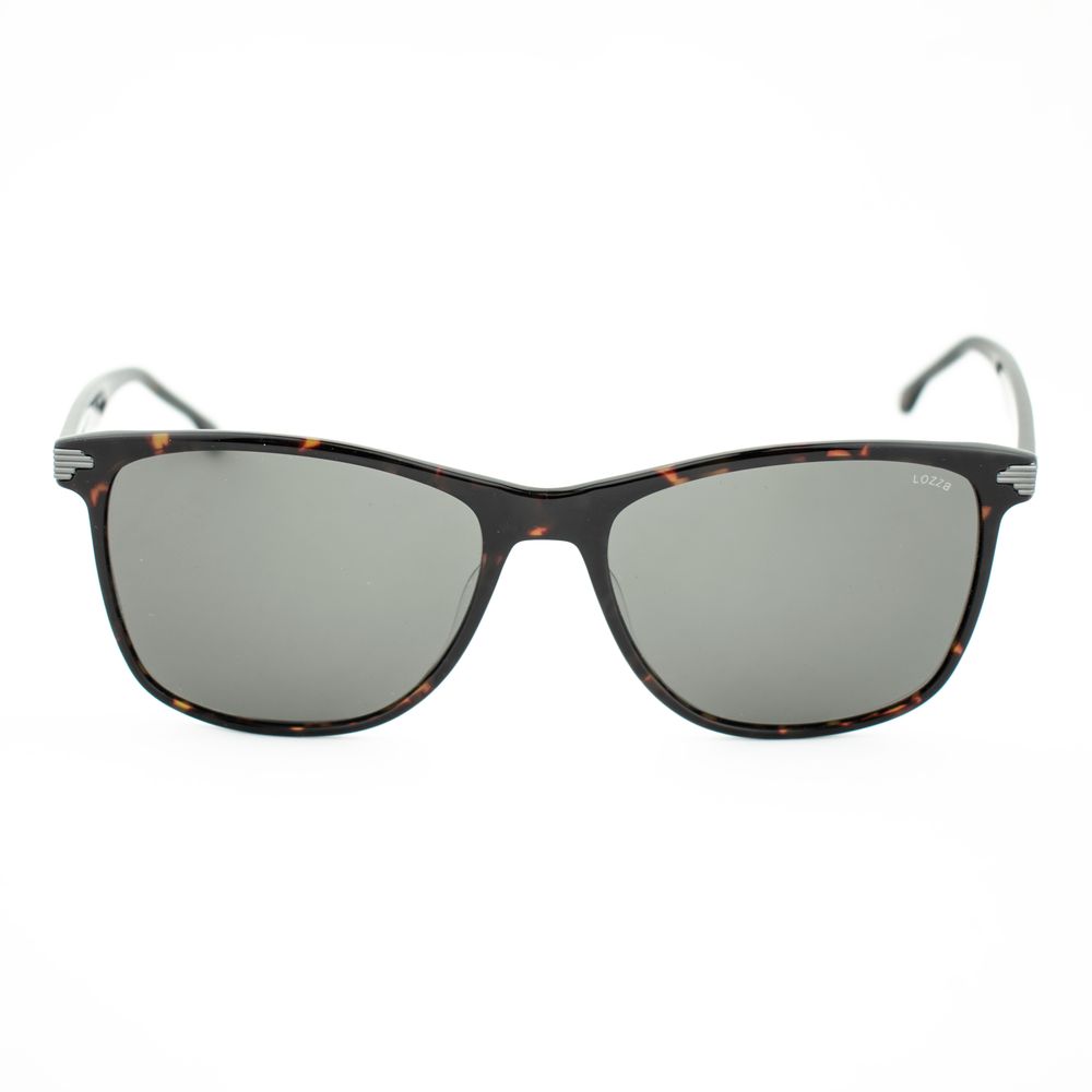 Lozza Men’s Bicolor Acetate Sunglasses – Dark Havana, 58mm