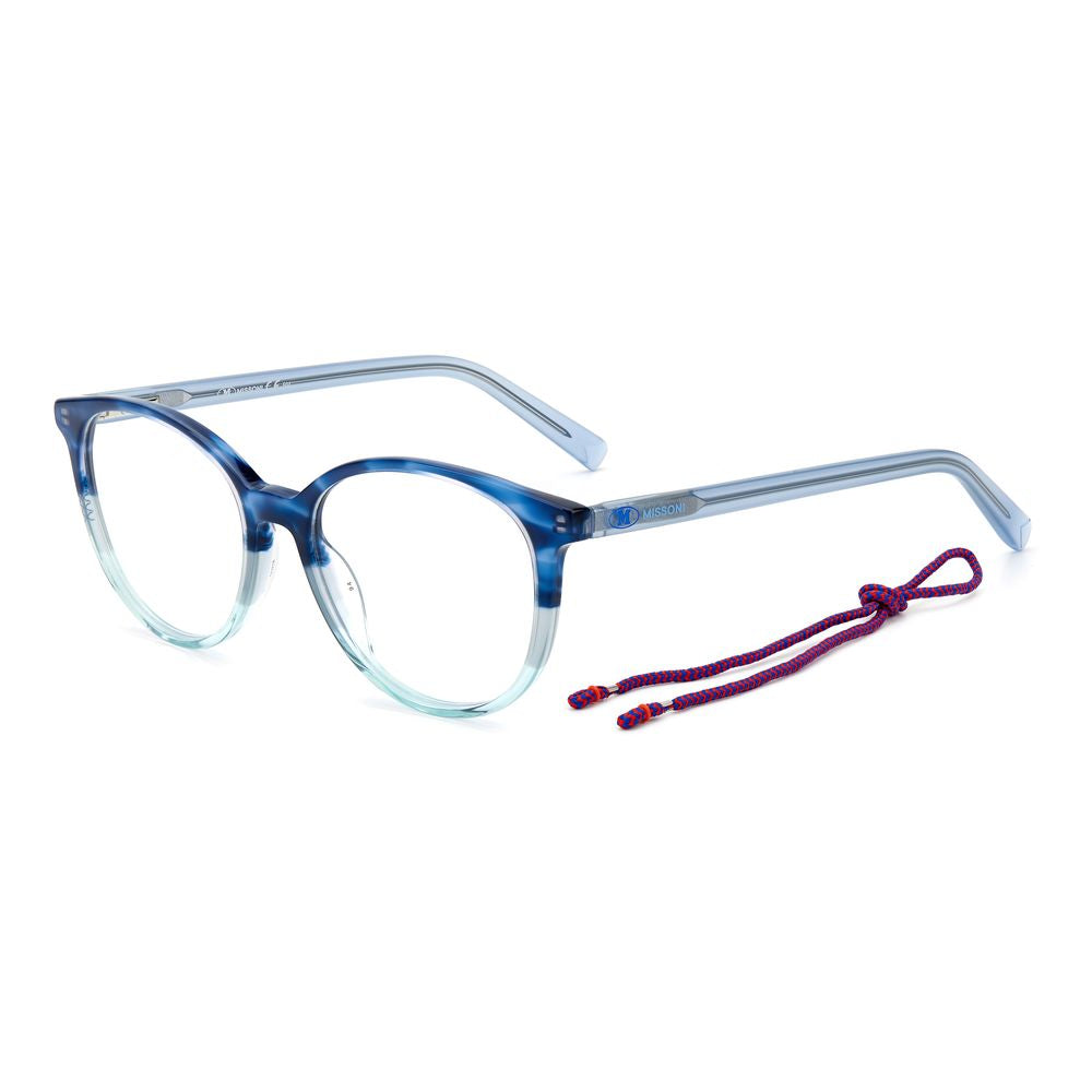 M Missoni Blue Acetate Frames - Designer Optical Fashion Eyewear
