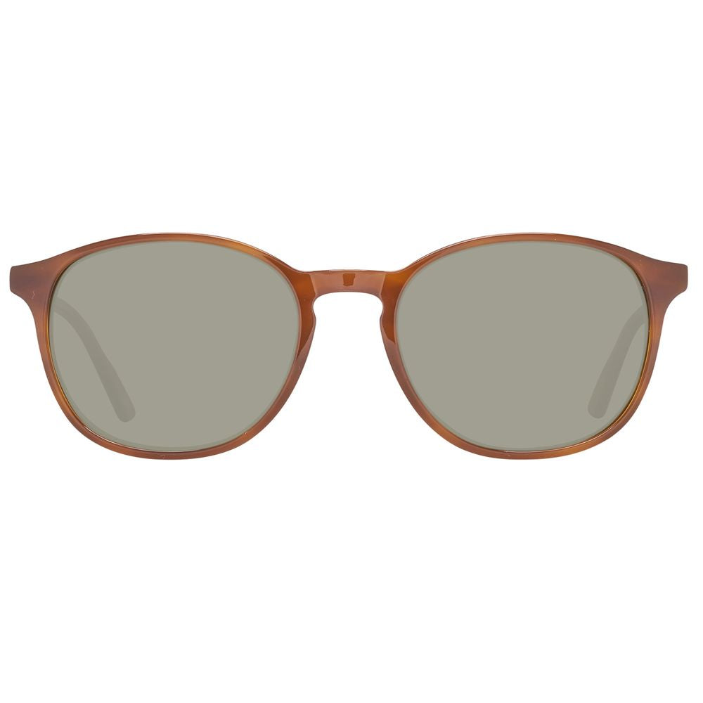 Helly Hansen Brown Plastic Unisex Sunglasses